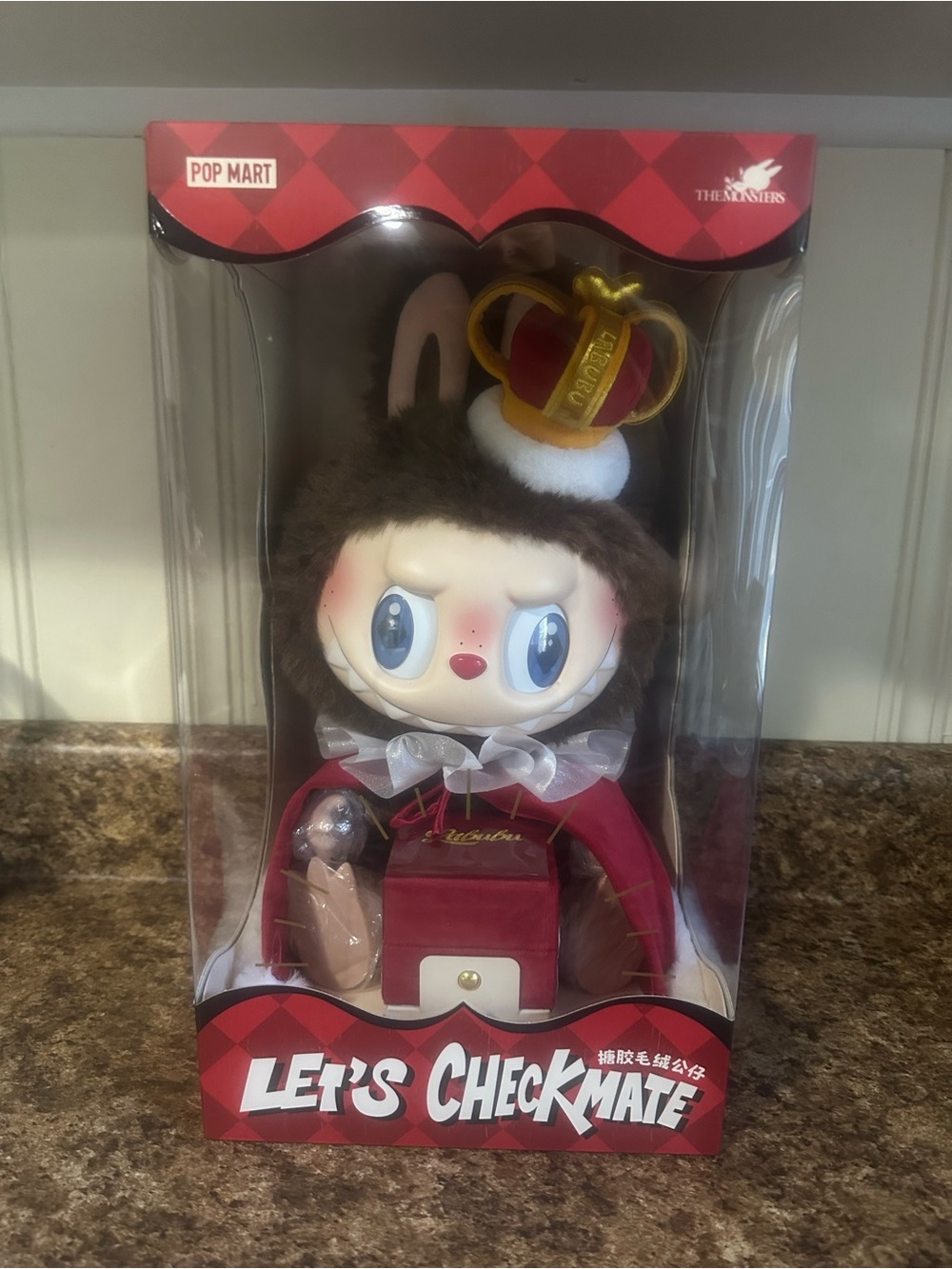 Popmart The Monsters Let’s Checkmate King Figure